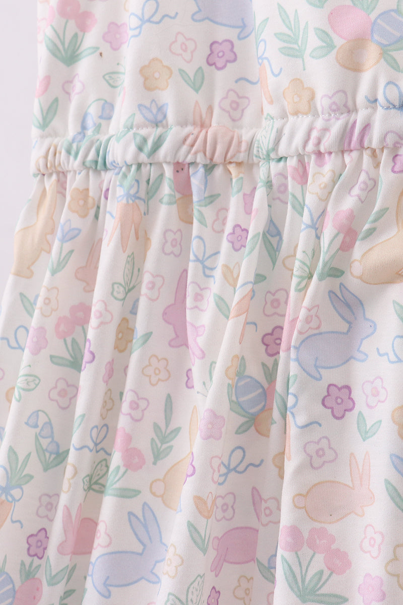 Floral print women dress